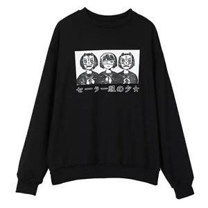 ♠️ HARAJUKU ANIME GIRL GRAPHIC PULLOVER LONG SLEEVE